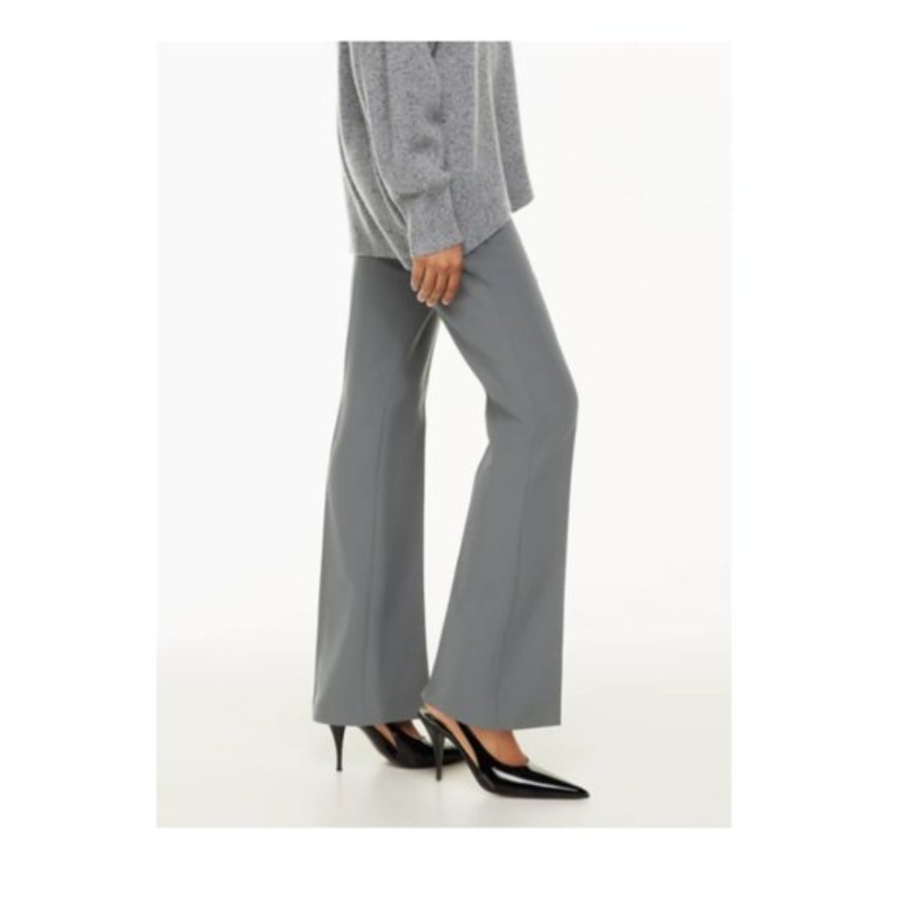 Babaton Program Pant Highwaisted Flared Trousers Iconic Grey